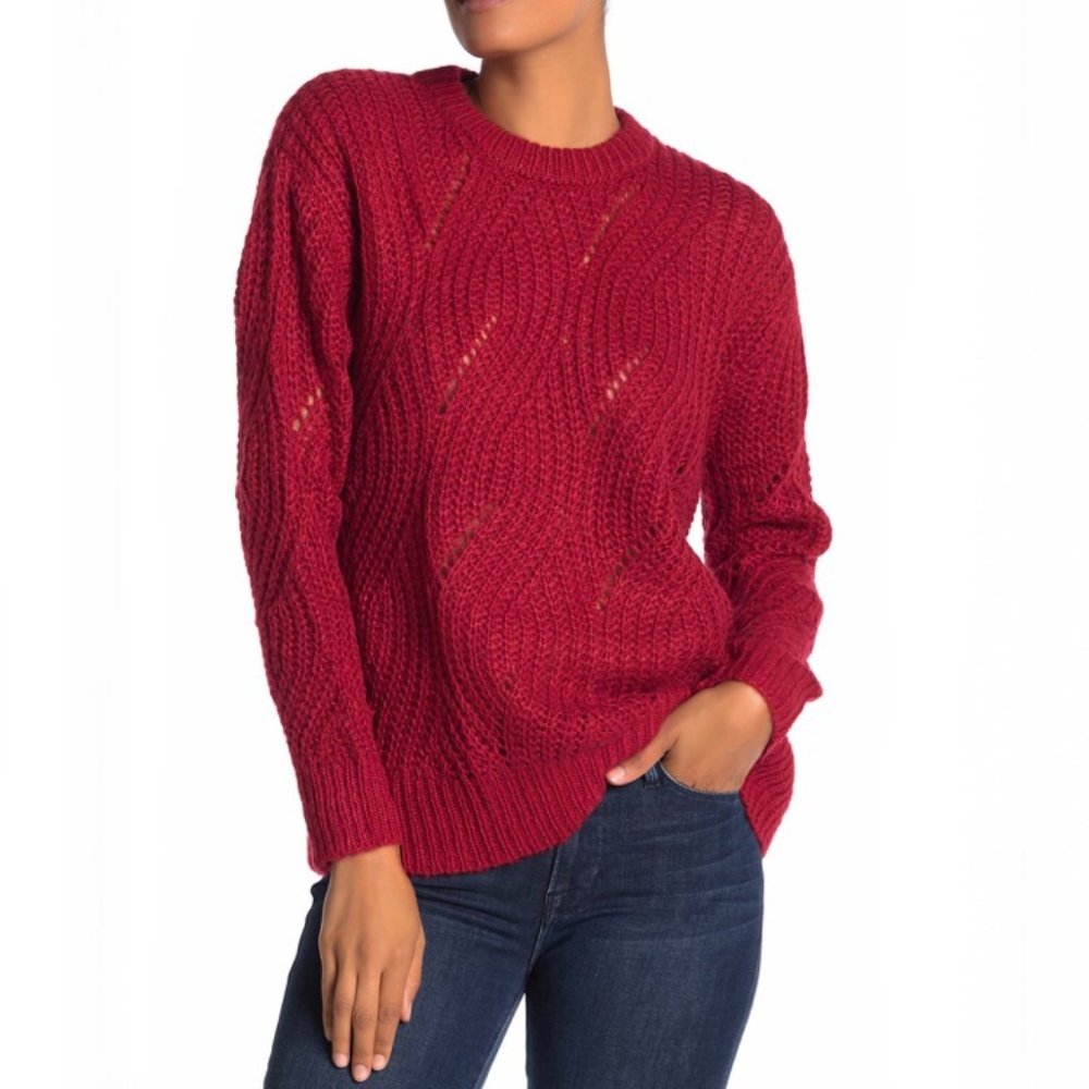 RXB Red Knit Sweater